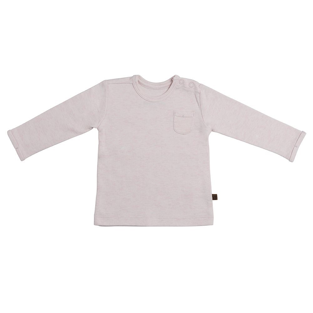 Shirt Longsleeve Melange – Classic Pink