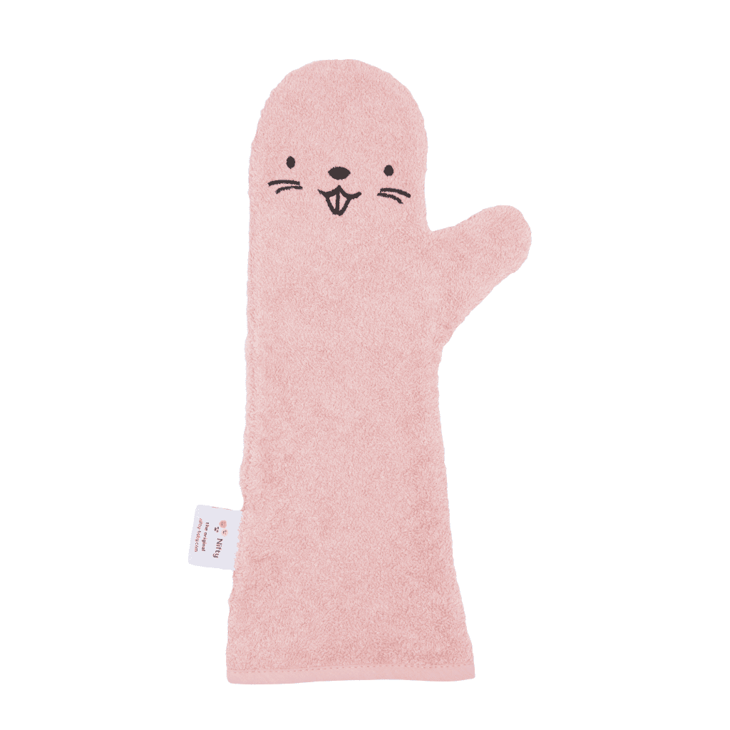 Baby Shower Glove Beaver – Pink