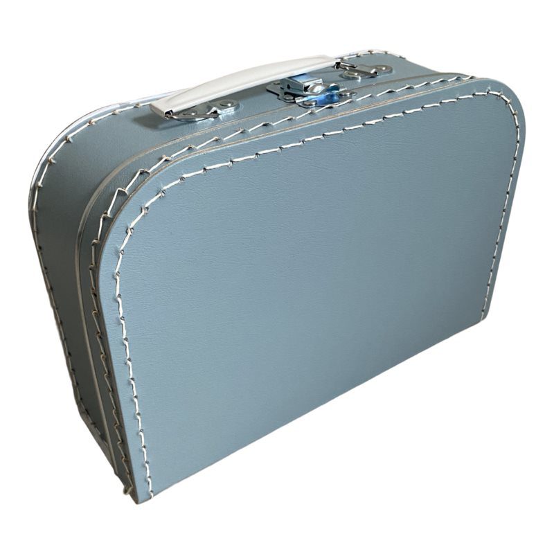 Koffer 25cm Effen – Vintage Blue