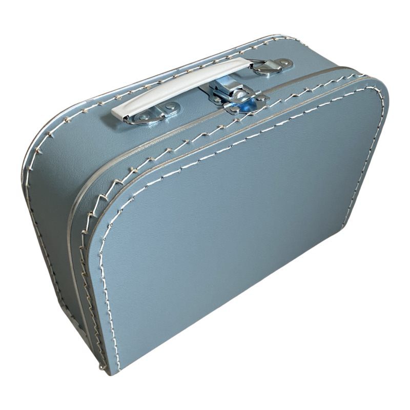 Koffer 30cm Effen – Vintage Blue