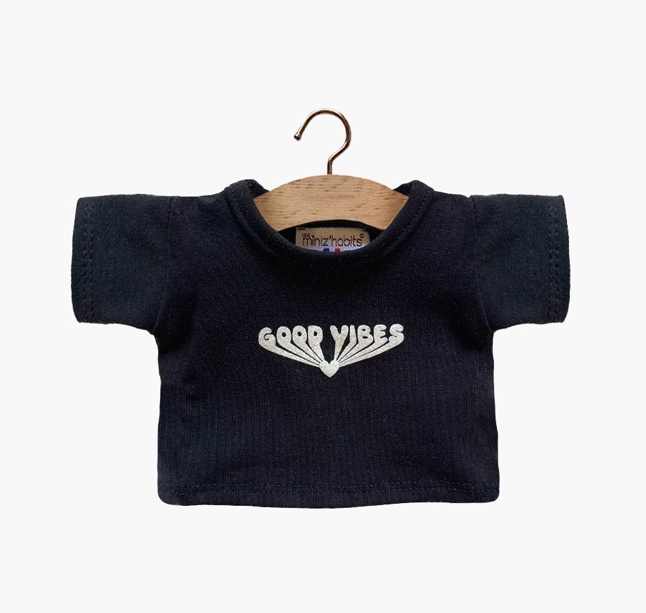 Pop Shirt Good Vibes – Black