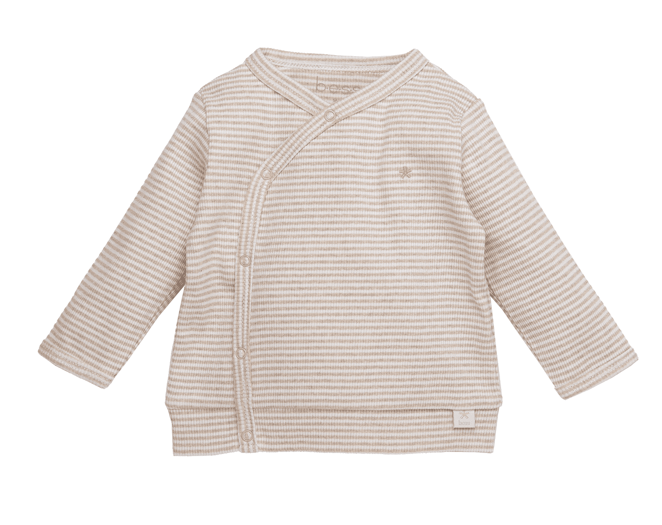 Shirt Longsleeve Wrap Striped – Sand