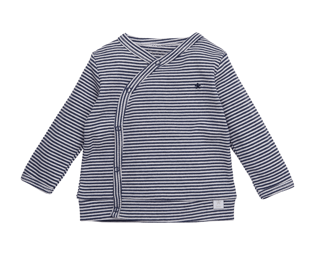 Shirt Longsleeve Wrap Striped – Blue