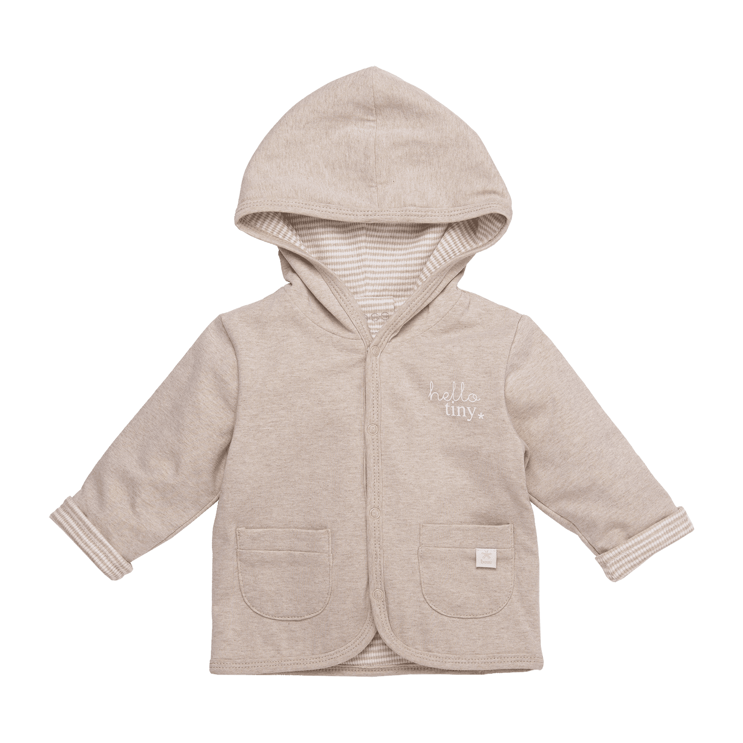 Vest Reversible Striped – Sand