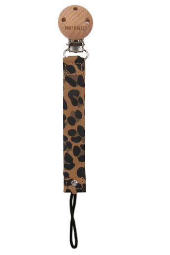 Speenkoord Leather – Leopard