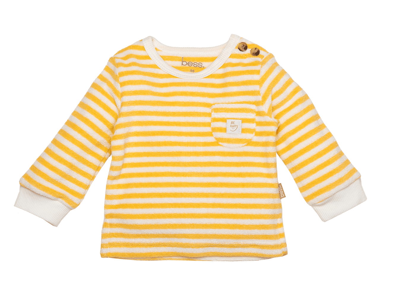 Shirt Longsleeve Striped – Yellow