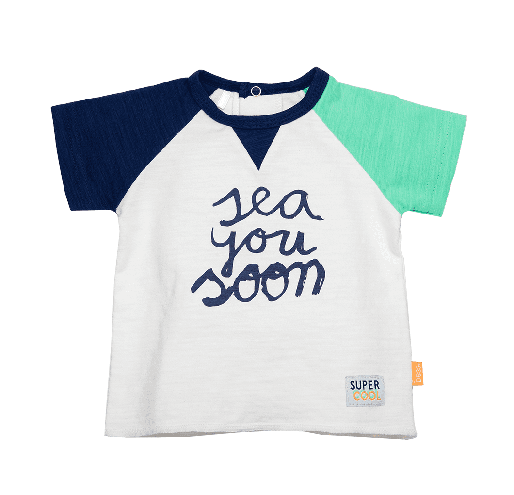 Shirt Shortsleeve Sea You Soon – Navy