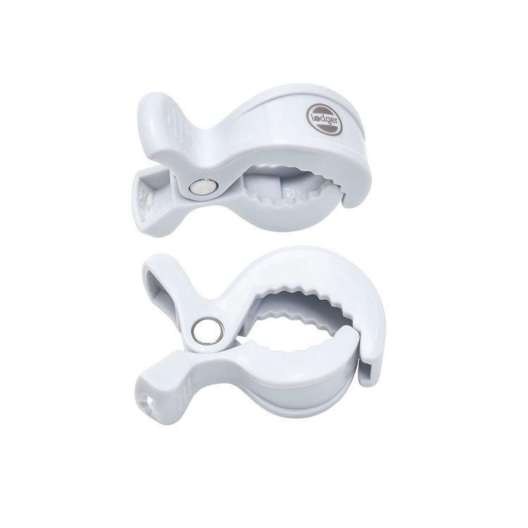 Swaddle Clips 2-pack – White