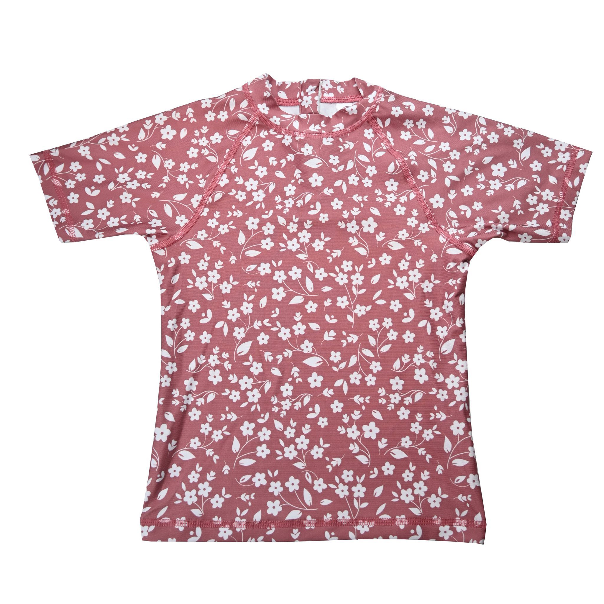 Shirt UPF50 Shortsleeve Flower – Stone