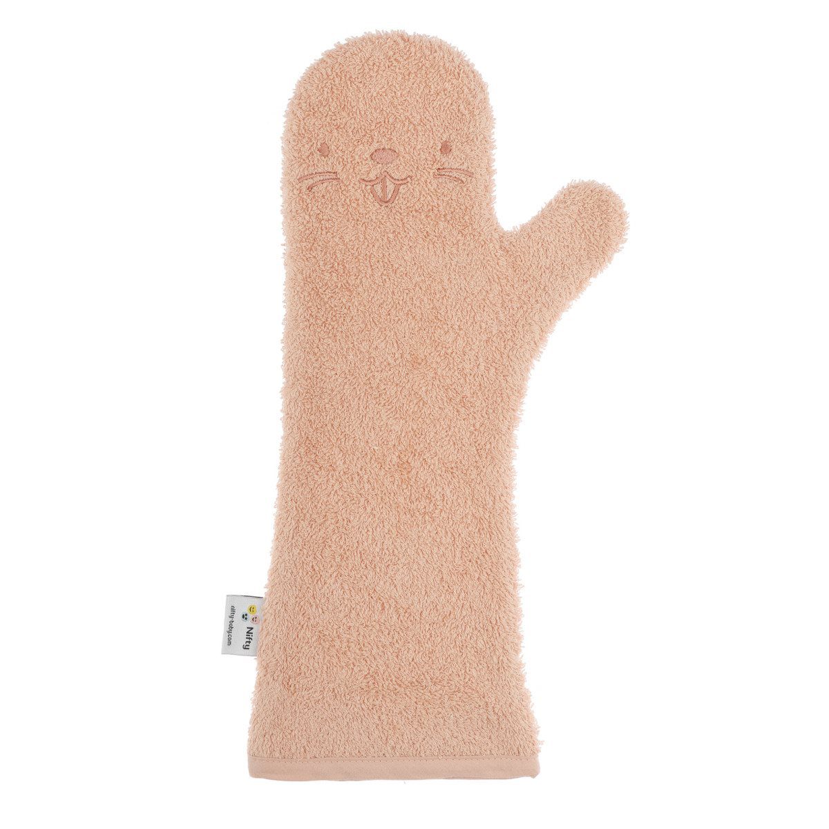 Baby Shower Glove Beaver – Old Pink