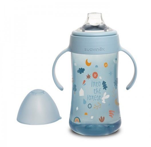 Drinkfles Siliconen Tuit Forest – Blue