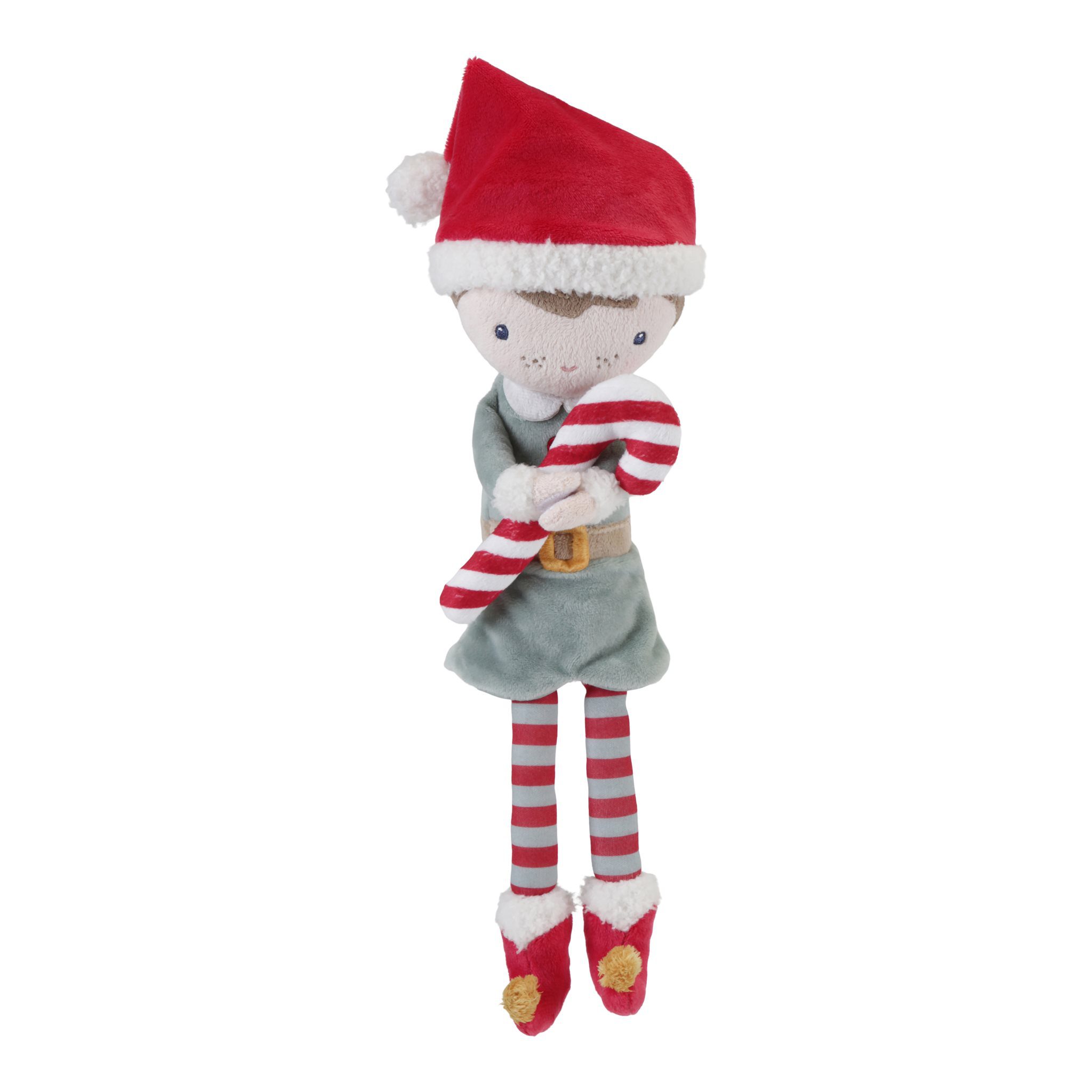 Knuffelpop Kerst Jim 35cm – Red