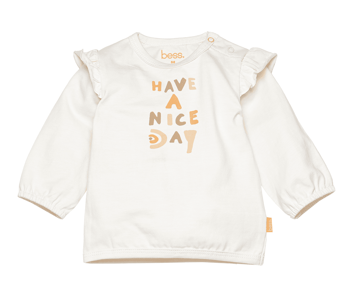 Shirt Longsleeve Nice Day – Off White