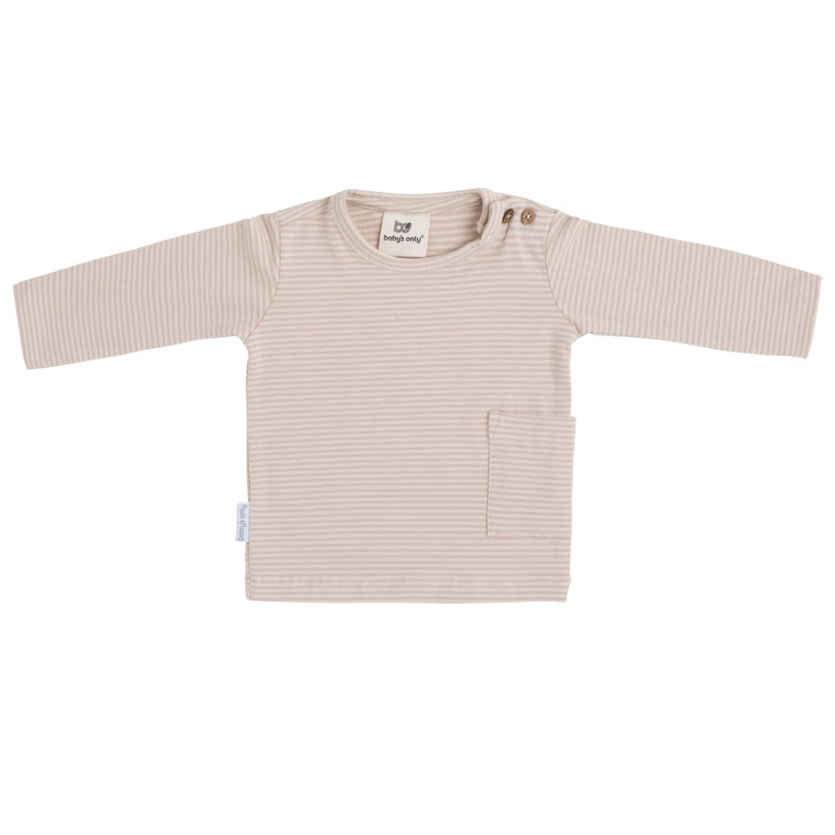 Shirt Longsleeve Stripe – Old Pink
