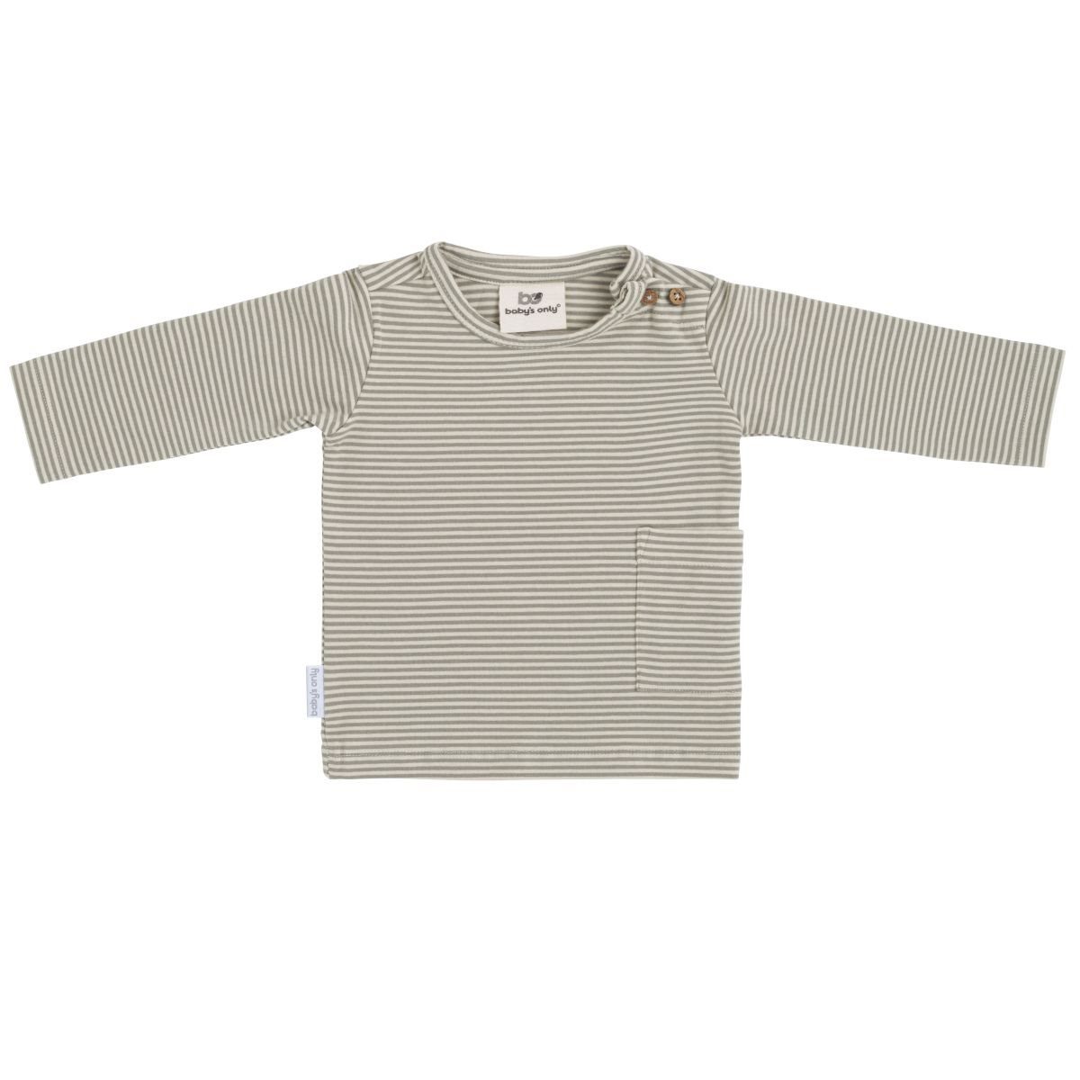 Shirt Longsleeve Stripe – Urban Green
