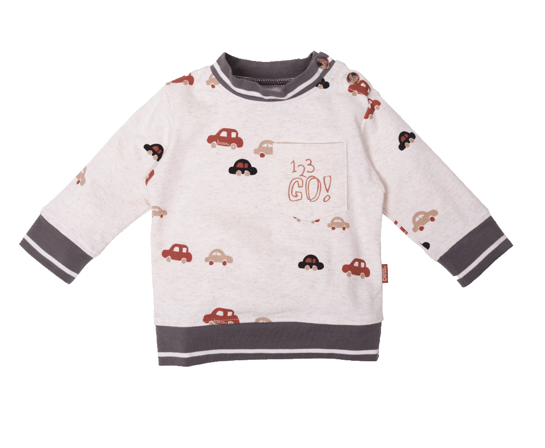 Sweater Cars AOP – Off White