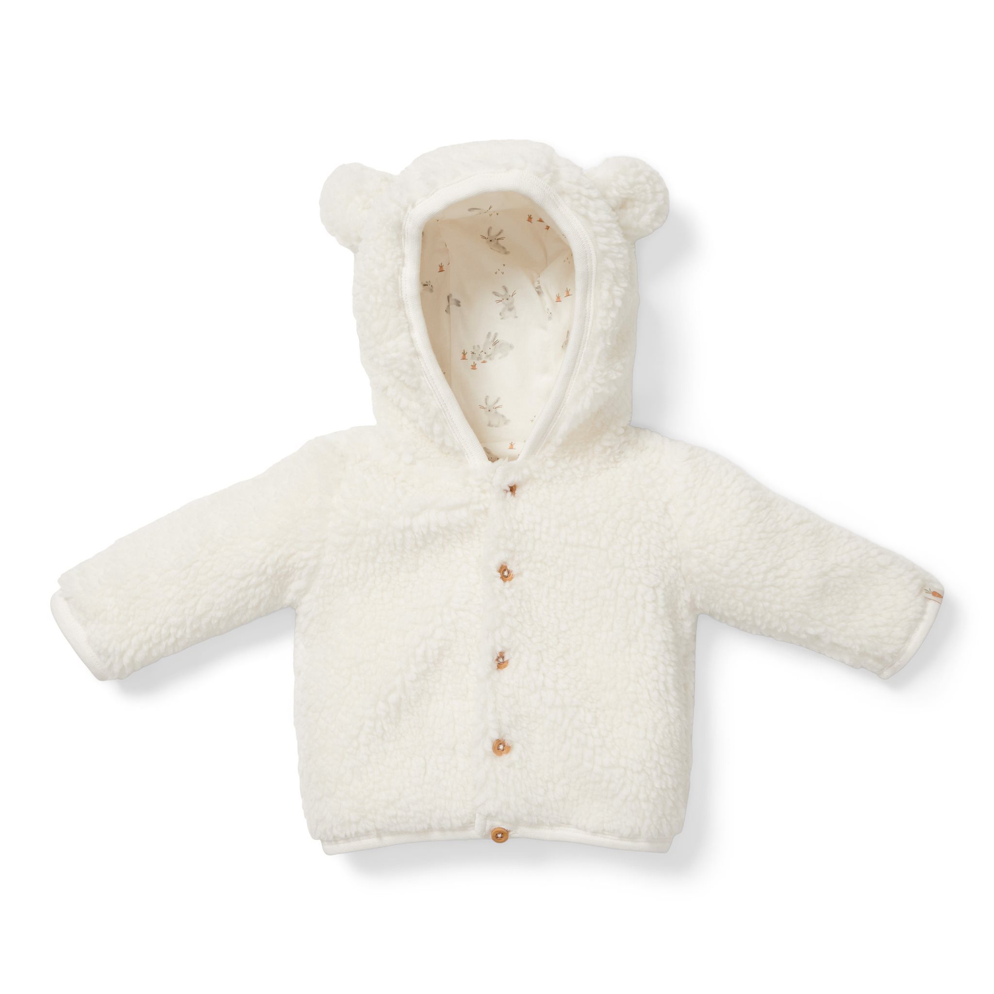 Jas Teddy Baby Bunny – White