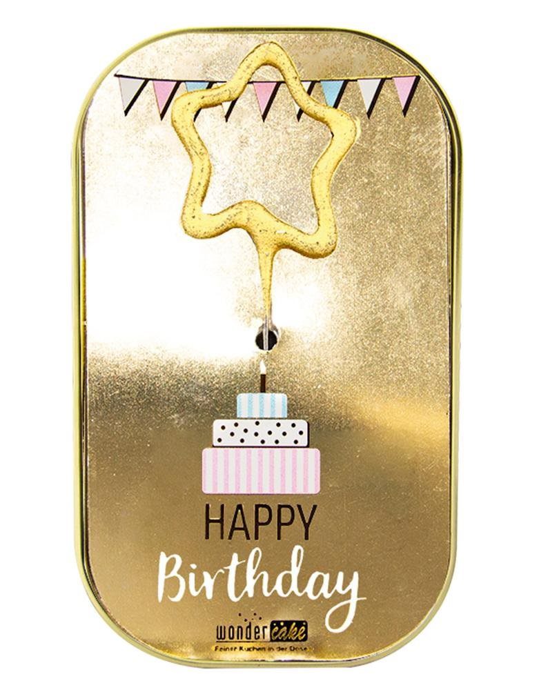 Wondercake Happy Birthday – Gold