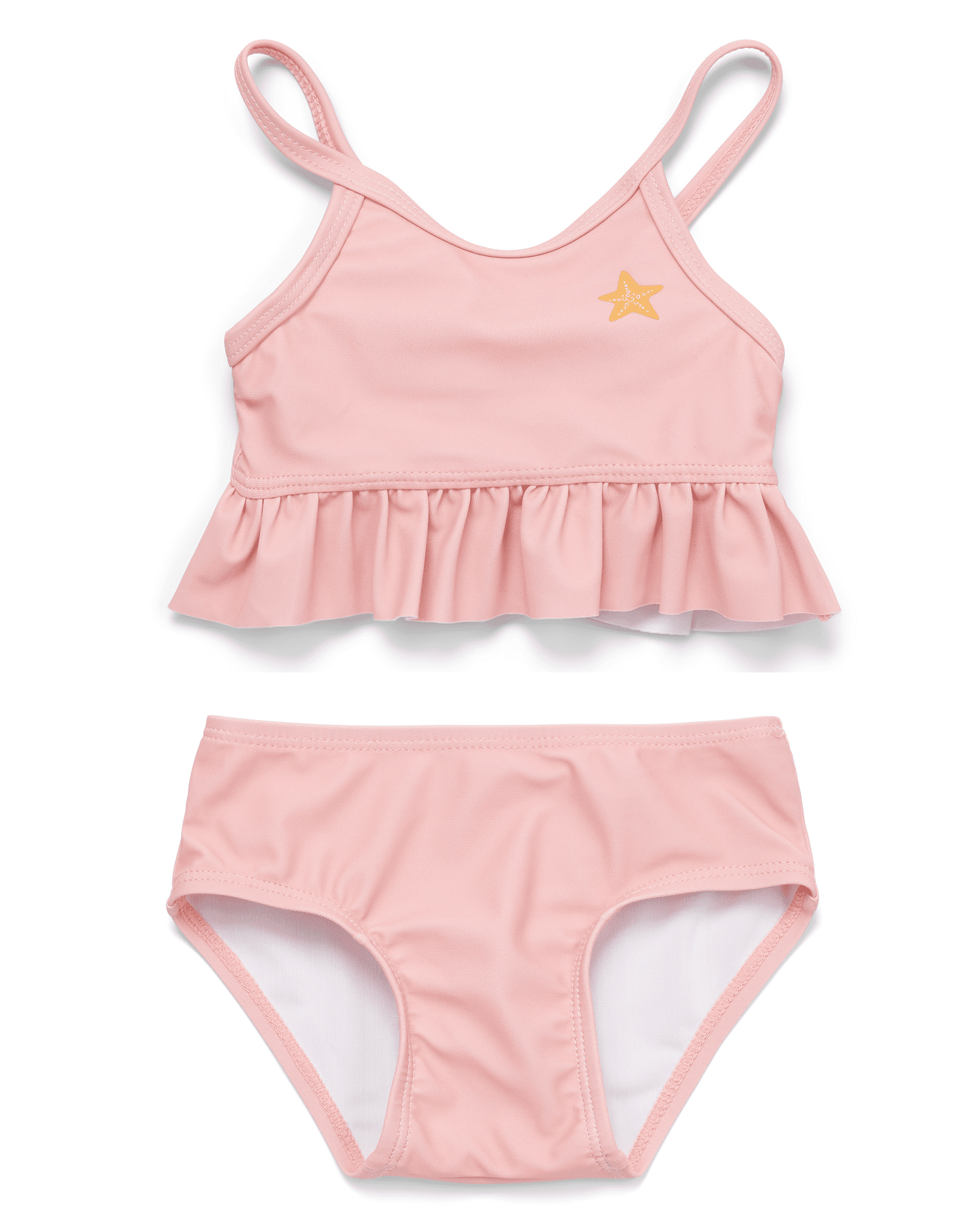Bikini Uni Ruffles – Pink