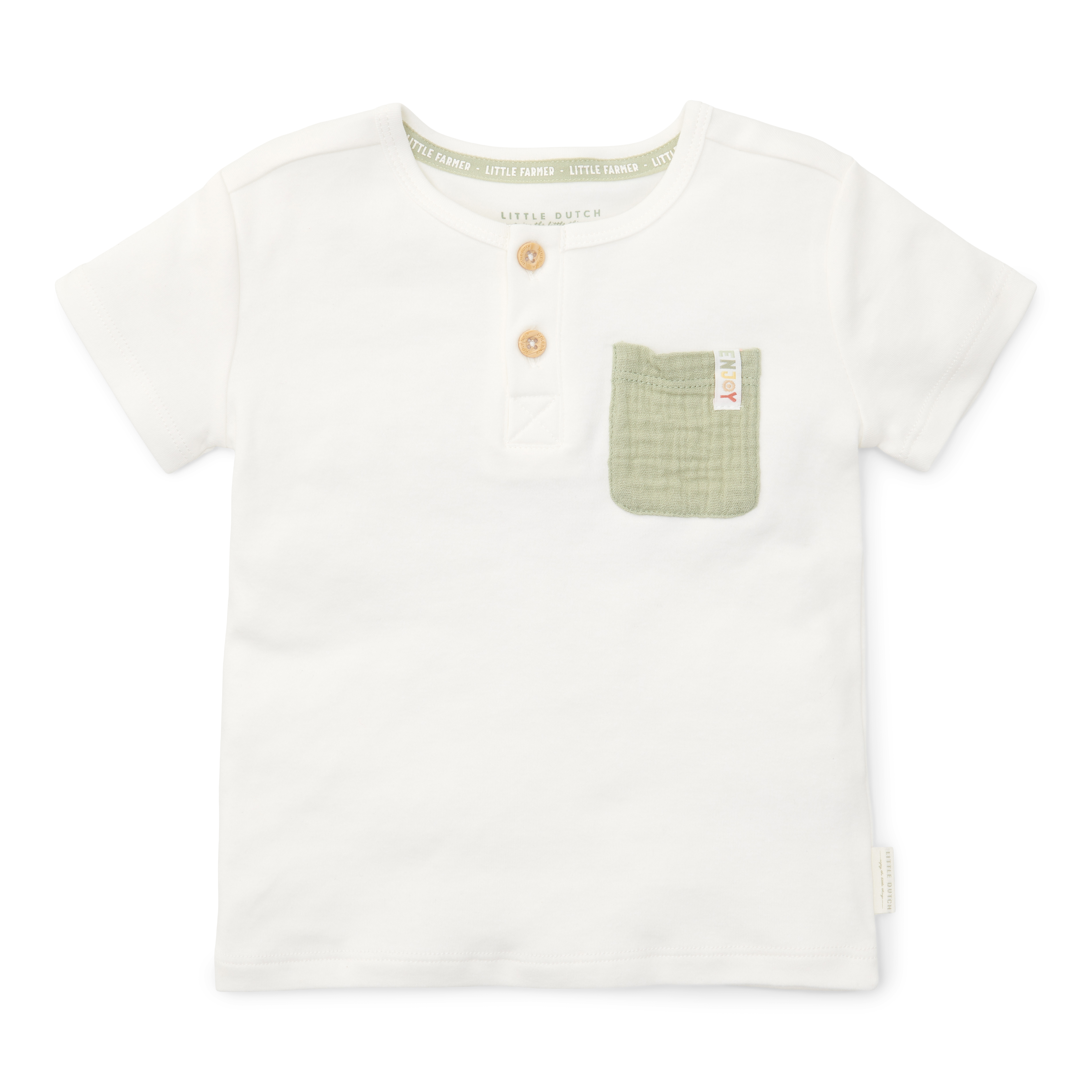 Shirt Shortsleeve Farm Life – Off White