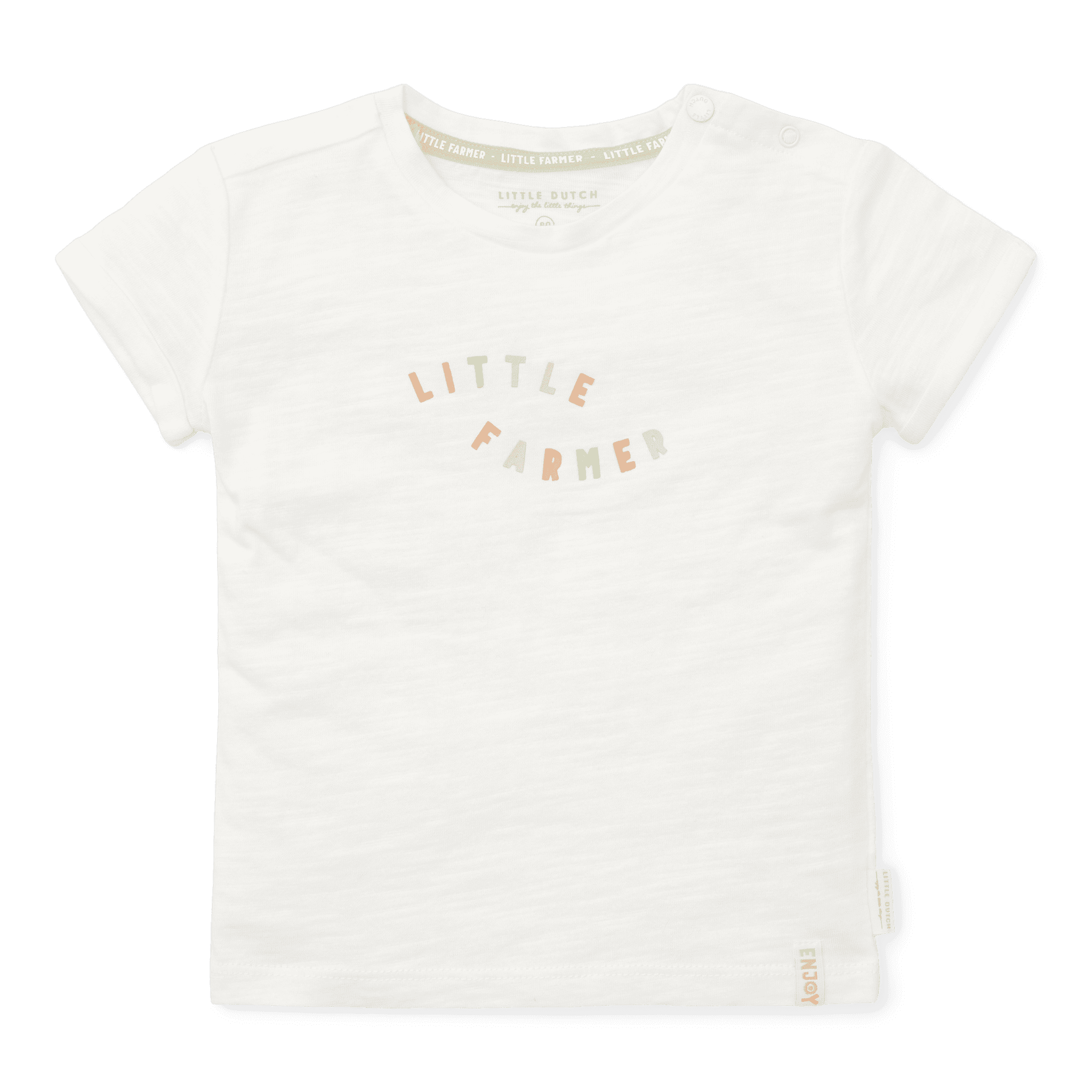 Shirt Shortsleeve Little Farmer – Off White