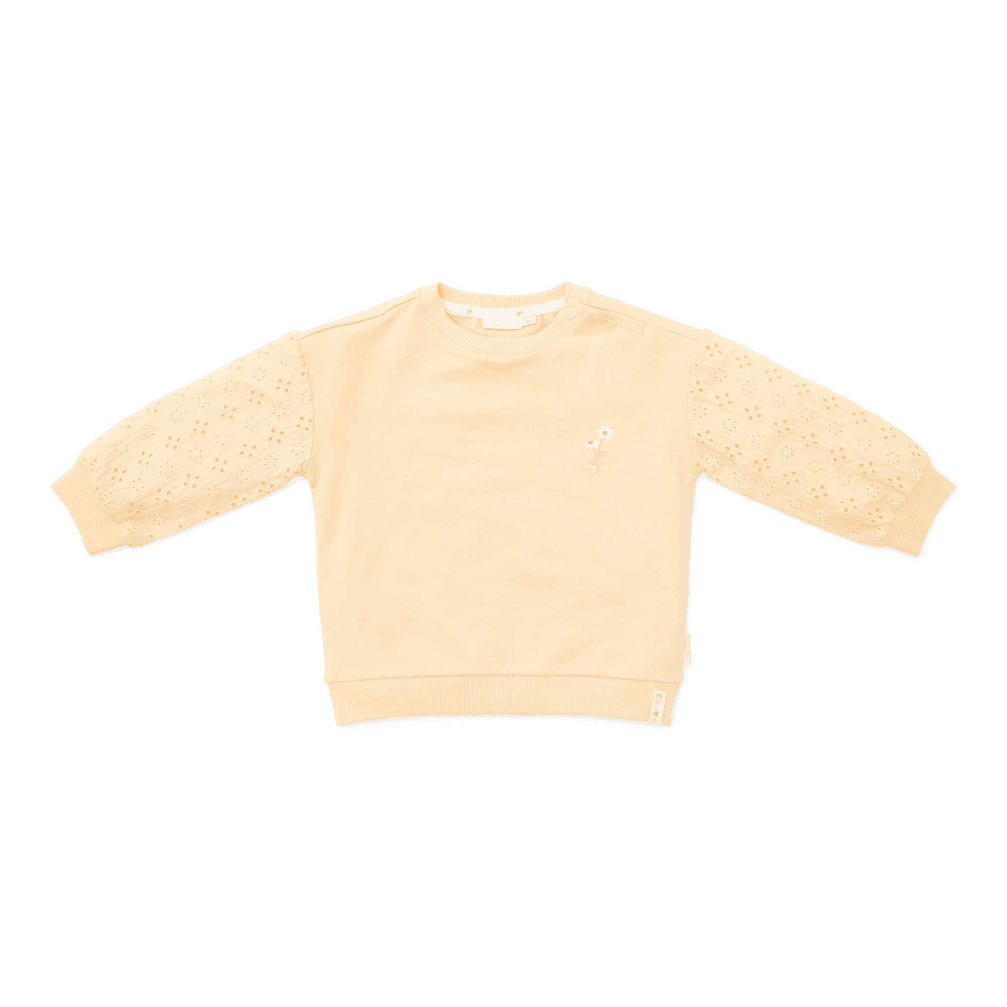 Sweater Broderie Honey – Yellow