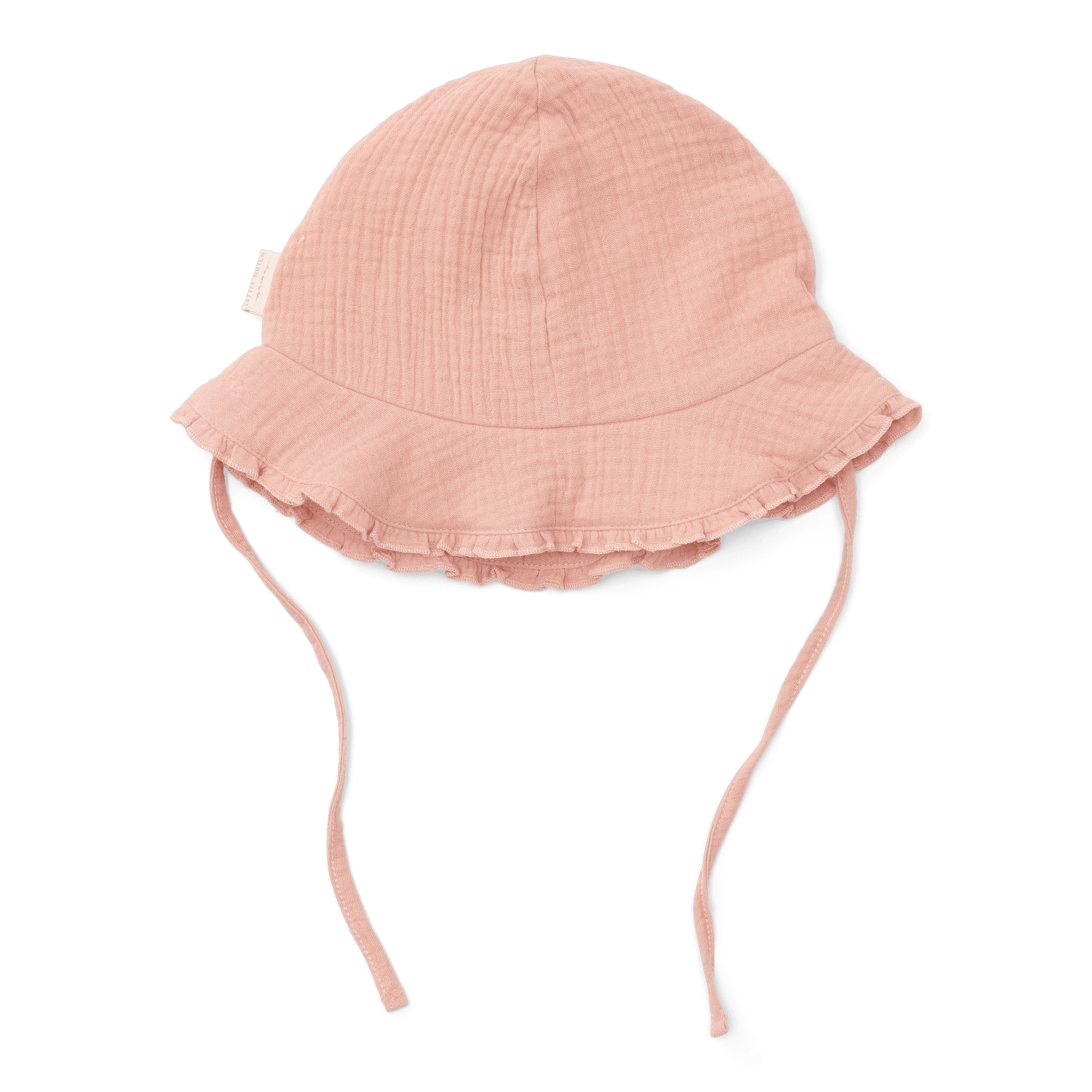 Zonnehoed Mousseline Uni – Old Pink
